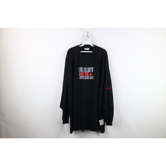 Vtg 90s Y2K FUBU Mens 3XL Fat Albert And The Junkyard Gang Long Sleeve T-Shirt - Picture 1 of 16